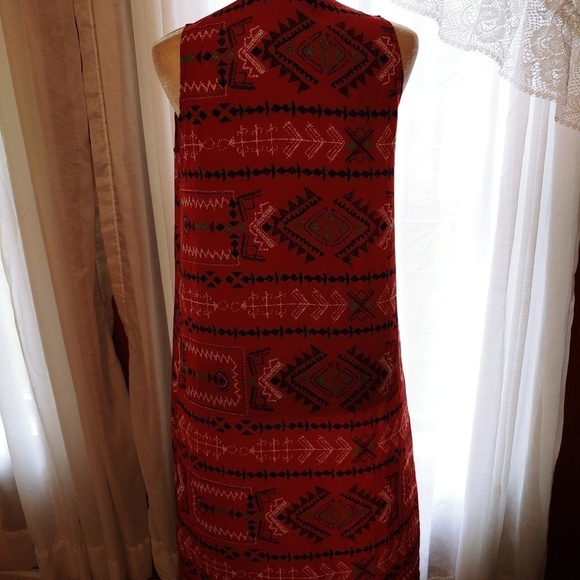 Lularoe Joy Duster. Vest Tribal S - Picture 3 of 5